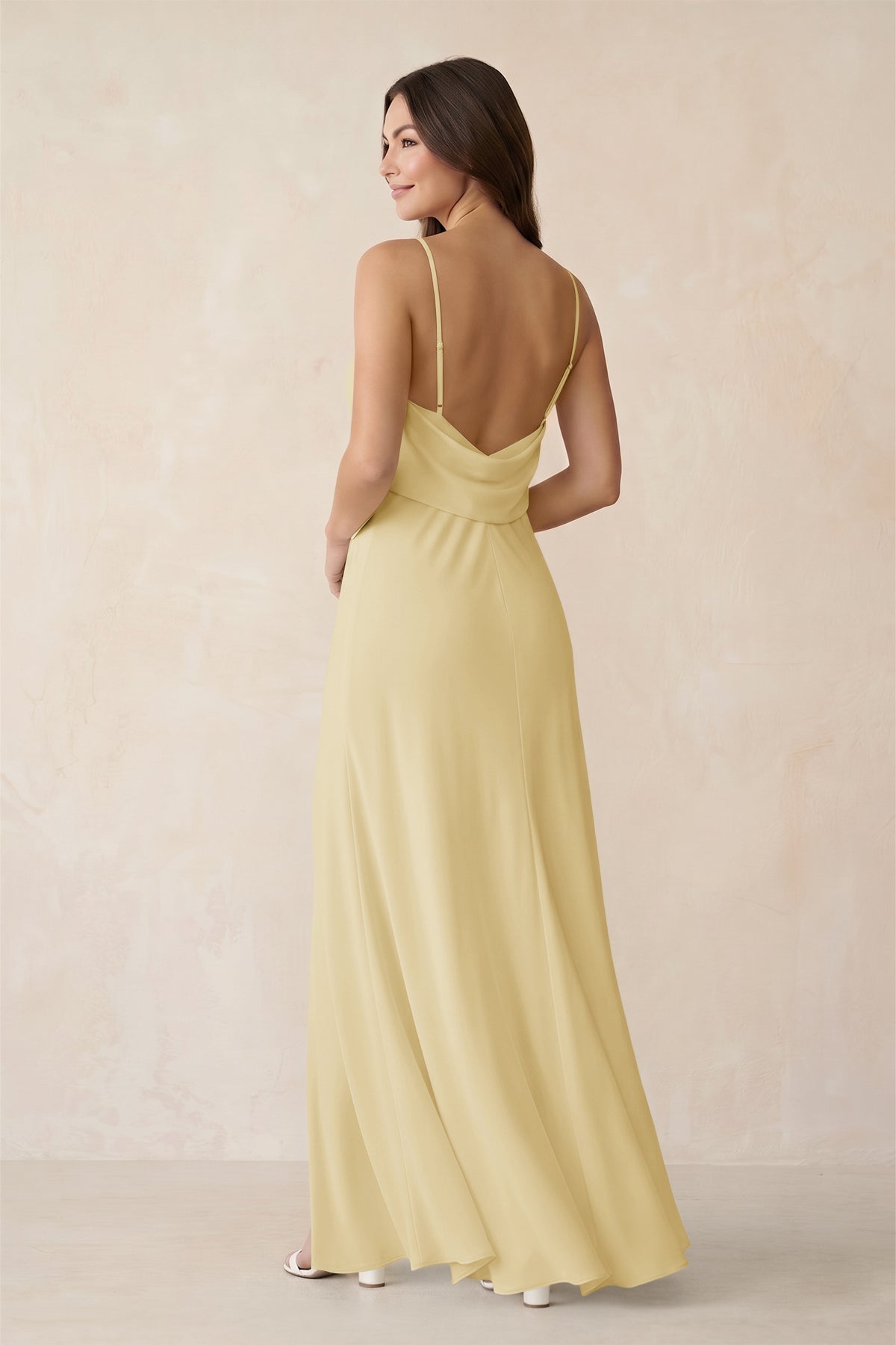 woman white church dresses Plus Size Satin Dress with Rhinestone Brooch -4497W / 16W length_Maxi Size:16.0 2/3 Its a statement of Green Satin Long Prom
