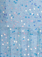 Chloe | Sheath Spaghetti Straps Sky Blue Short Homecoming Dress with Tassel - KissProm