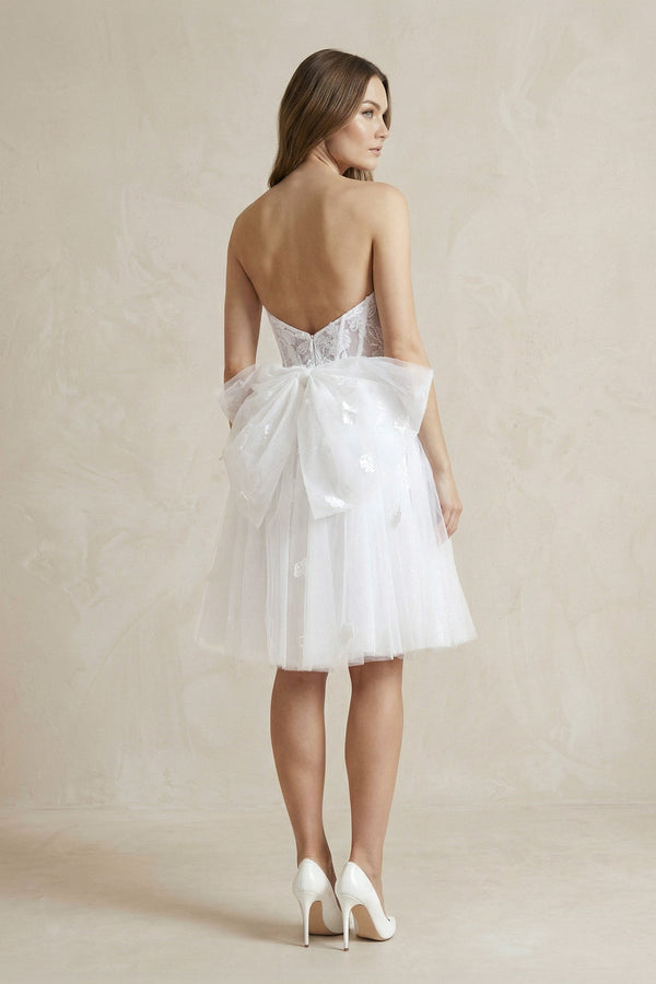 Sheath Sweetheart Lace Wedding Dresses - KissProm Wedding Dresses