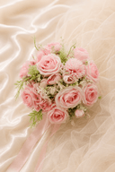 Silk Roses Artificial Wedding Bridal Bouquets - KissProm Accessories