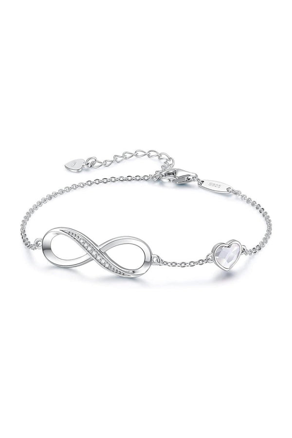 Red Chain Bracelets with Birthstone - KissProm