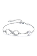 Red Chain Bracelets with Birthstone - KissProm