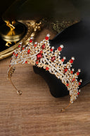 Silver Crystal Rhinestone Crown - KissProm