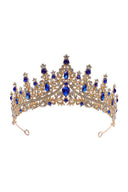Silver Crystal Rhinestone Crown - KissProm