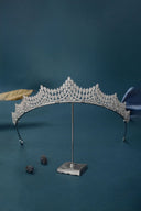 Silver Majestic Vine Crowns with Rhinestone - KissProm