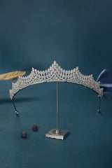Silver Majestic Vine Crowns with Rhinestone - KissProm