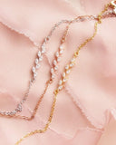 Rhinestone Pull Chain Tennis Bracelets