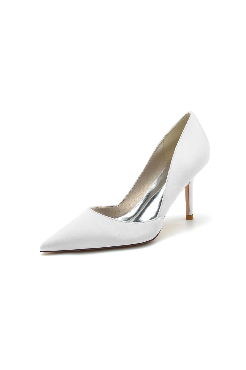 Simple Pointed Toe High Heels - KissProm