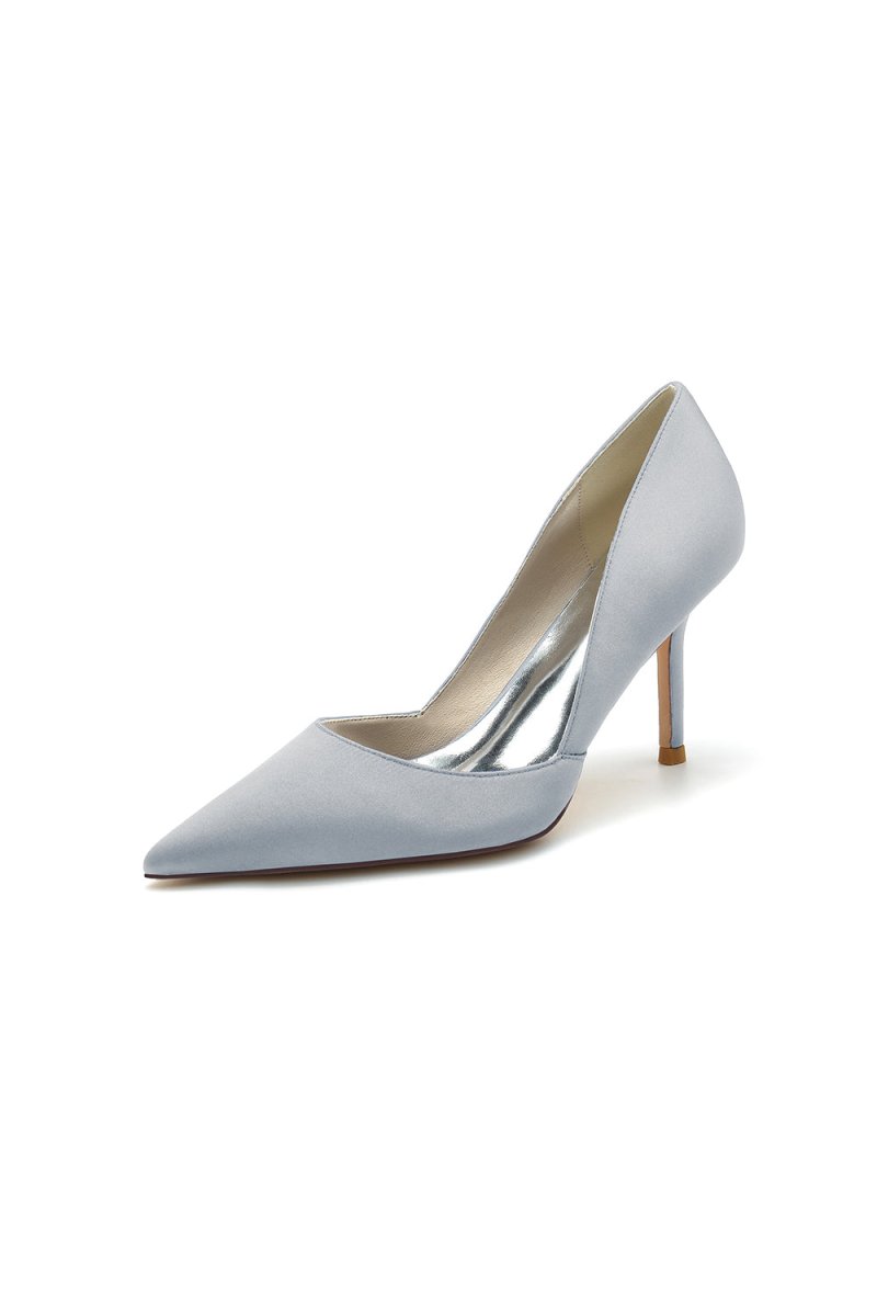 Simple Pointed Toe High Heels - KissProm