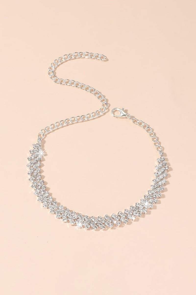 Simple Shining Crystal Tennis Bracelet - KissProm