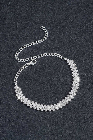 Simple Shining Crystal Tennis Bracelet - KissProm