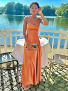 Skye | Lavender Straps A-line Long Formal Dress