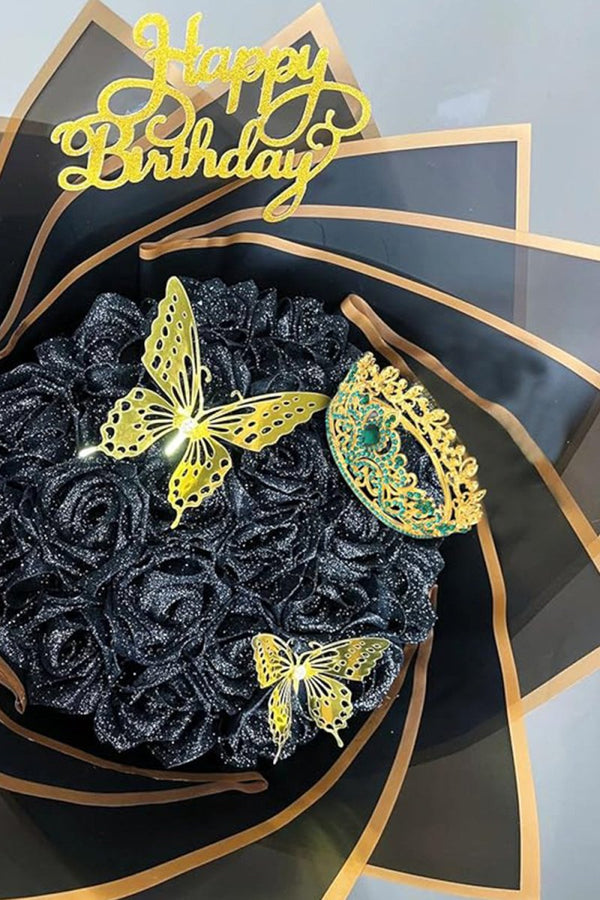 Small Crown Tiara for Flower Bouquets - KissProm