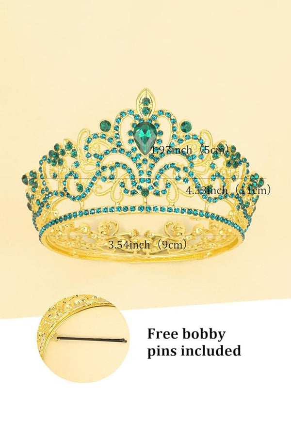 Small Crown Tiara for Flower Bouquets - KissProm