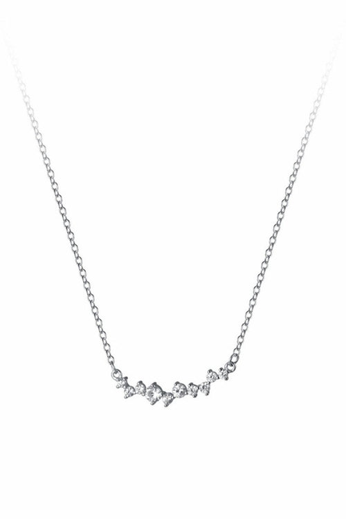 Smile Diamond Pendant Necklace - KissProm