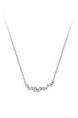 Smile Diamond Pendant Necklace - KissProm