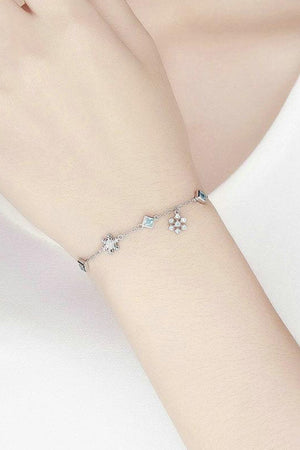 Snowflower Bolo Bracelet Bridesmaid Gift - KissProm
