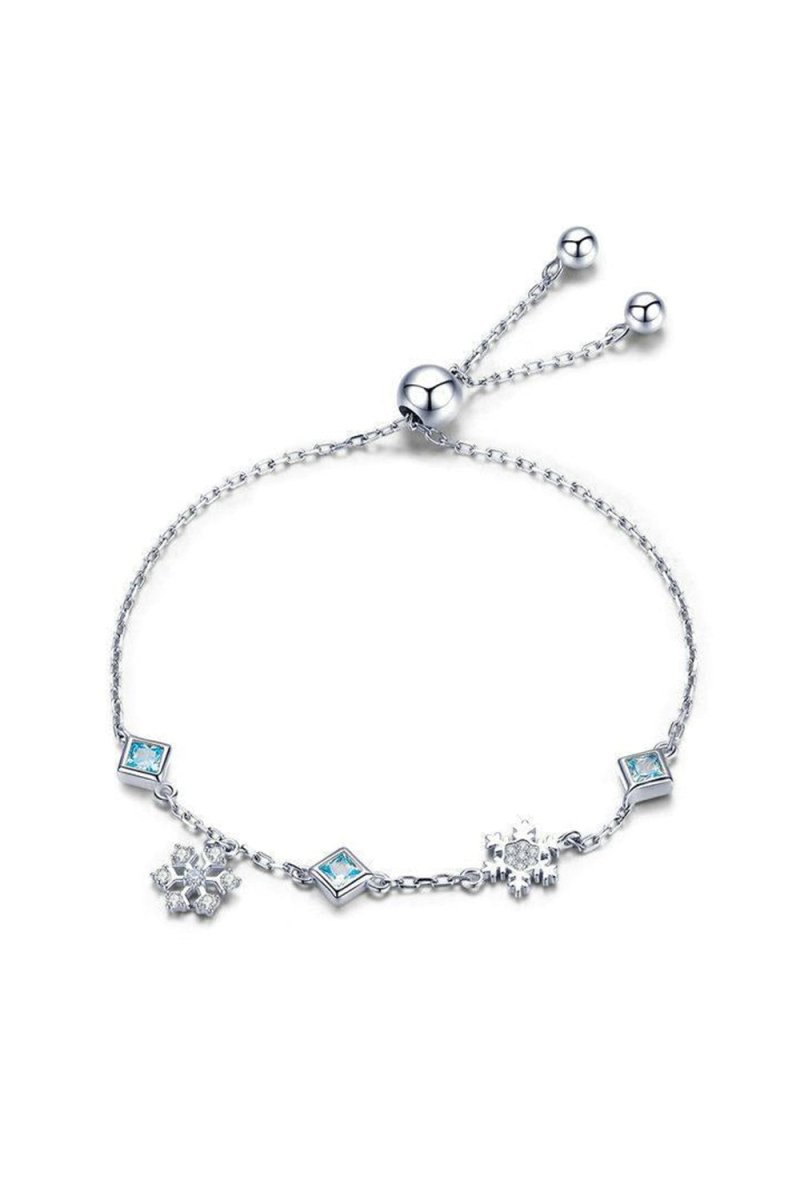 Snowflower Bolo Bracelet Bridesmaid Gift - KissProm