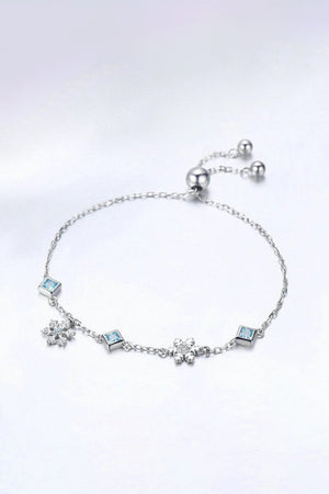 Snowflower Bolo Bracelet Bridesmaid Gift - KissProm