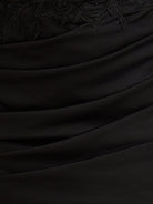 Sova | Black - Bodycon Sweetheart Homecoming Dress with Lace Appliques