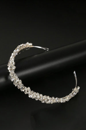 Sparkle Teardrop Rhinestone Princess Crown - KissProm