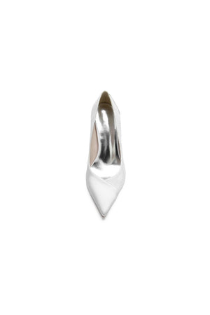 Stiletto Pointy Heels Lace Wedding Shoes - KissProm