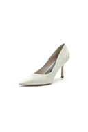Stiletto Pointy Heels Lace Wedding Shoes - KissProm