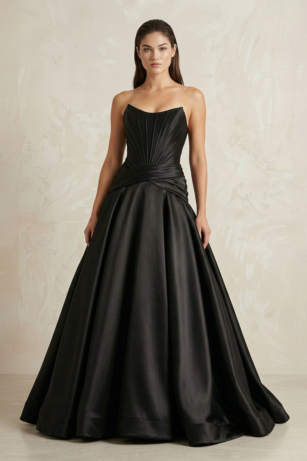 kiss prom black dress Black Halter Cutout Mermaid Long Prom Dresses with Slit Black / 14 main image 0