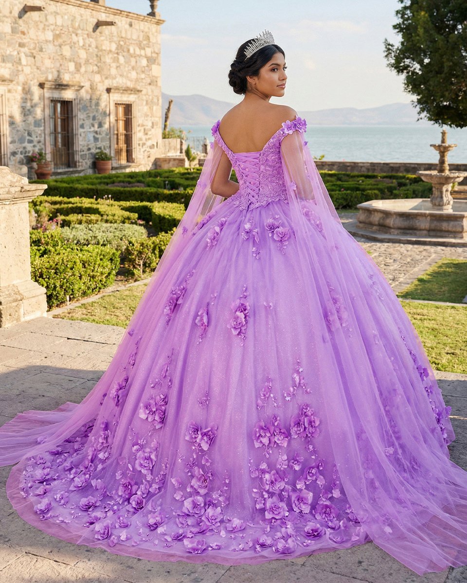 Stunning Tulle Quinceanera Dresses Ball Gown Dress, Lilac / 8 Stunning Tulle Quinceanera Dresses Ball Gown Dress, Lilac / 8
