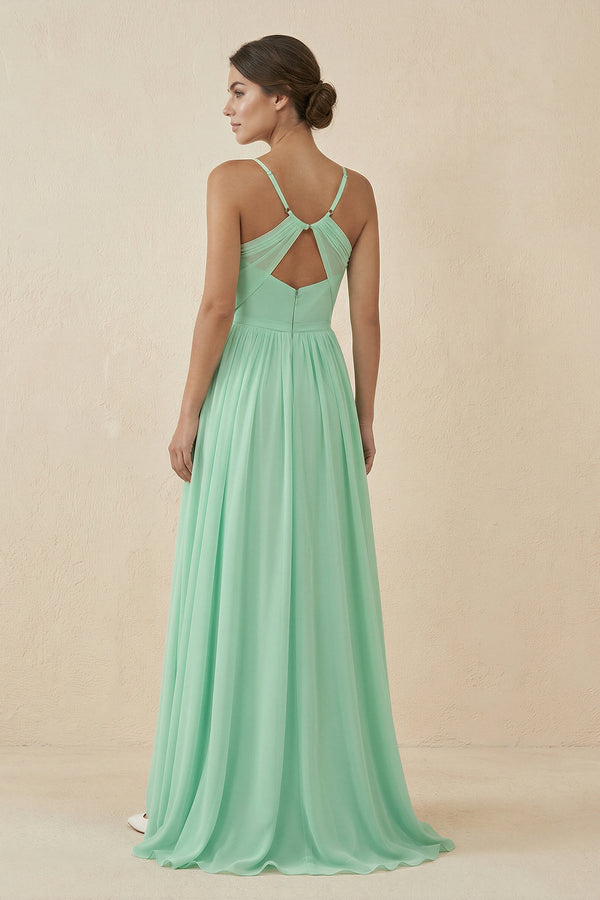 Sweetheart A - Line Chiffon Bridesmaid Dress - KissProm Bridesmaid Dresses