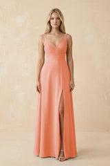 Sweetheart A - Line Pleated Chiffon Bridesmaid Dress in Rosette - KissProm Bridesmaid Dresses