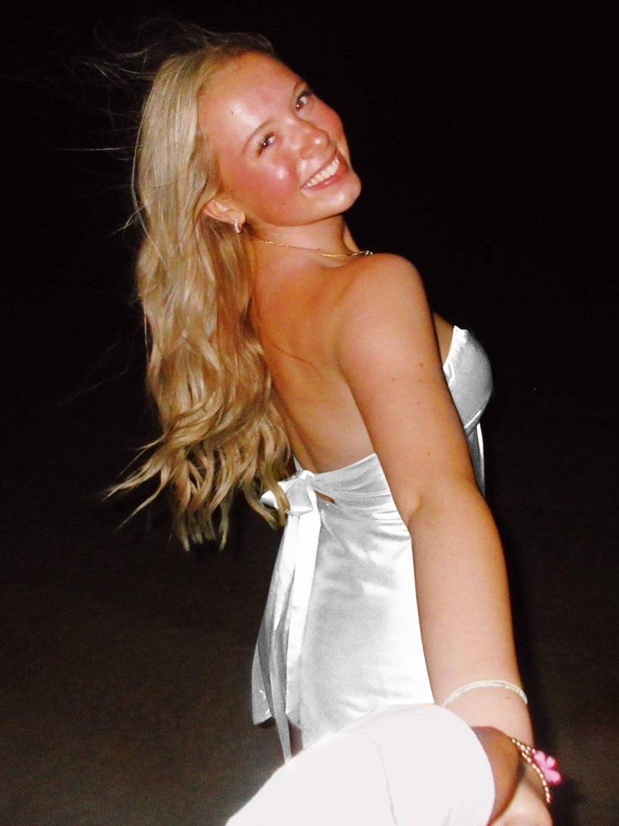 Talyra | White - Strapless A Line Short Homecoming Dress With Keyhole