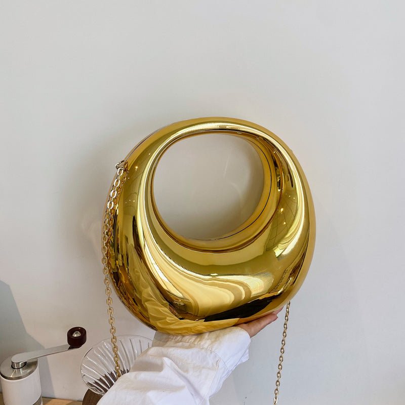 The Girls Night Out Gold Handbag - KissProm