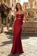 Sweetheart Aqua Blue Sheath Long Prom Dresses – Prom Dresses by KissProm | Available at KissProm