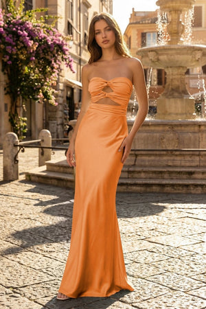 Sweetheart Aqua Blue Sheath Long Prom Dresses - KissProm