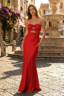 Sweetheart Aqua Blue Sheath Long Prom Dresses – Prom Dresses by KissProm | Available at KissProm