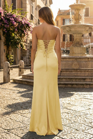 Sweetheart Aqua Blue Sheath Long Prom Dresses - KissProm