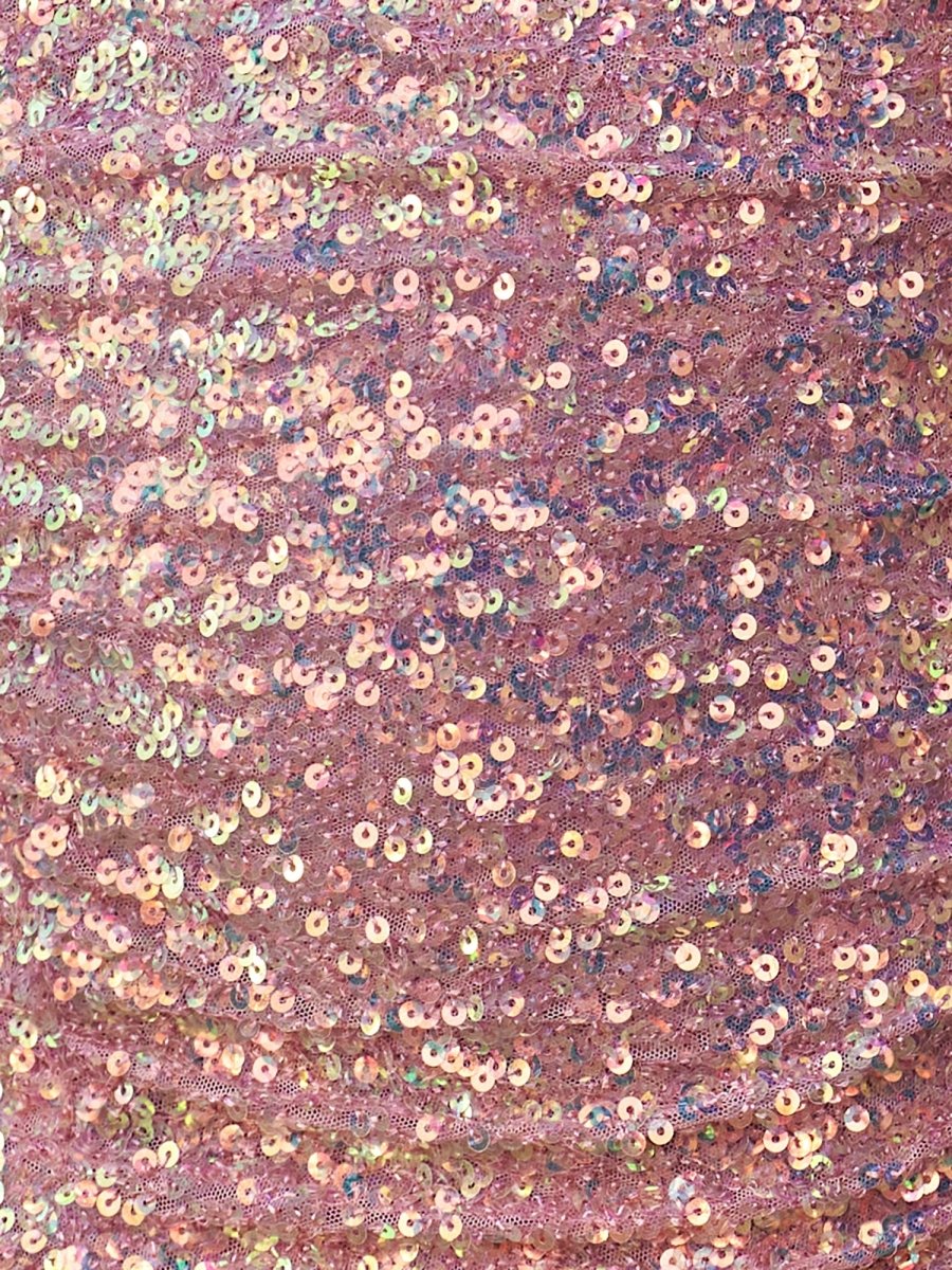 Tula | Coral - Sheath Spaghetti Straps Sequined Homecoming Dresses