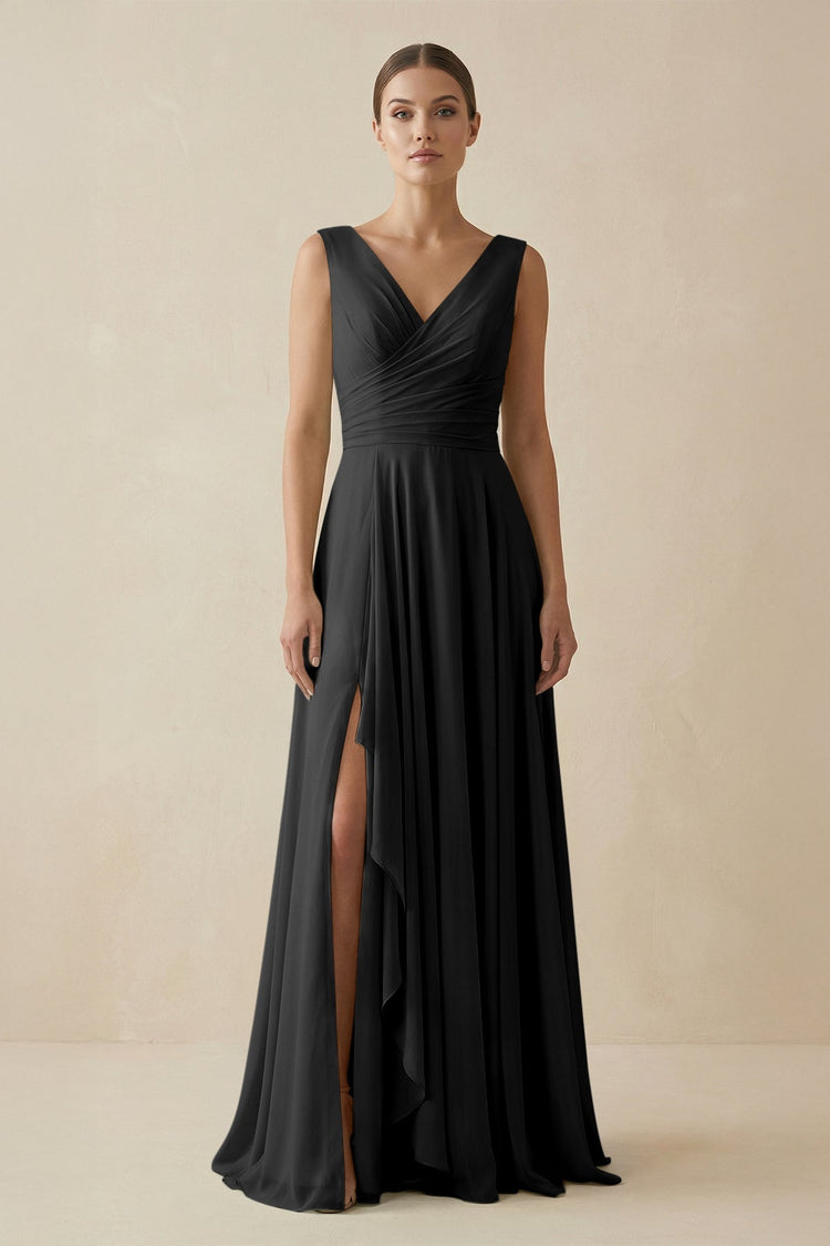 long black bridesmaid dresses black-bridesmaid-dresses Classic Length:54 BUNDLE-50FOR1050 Shona Joy Shona Joy 7% Elastane