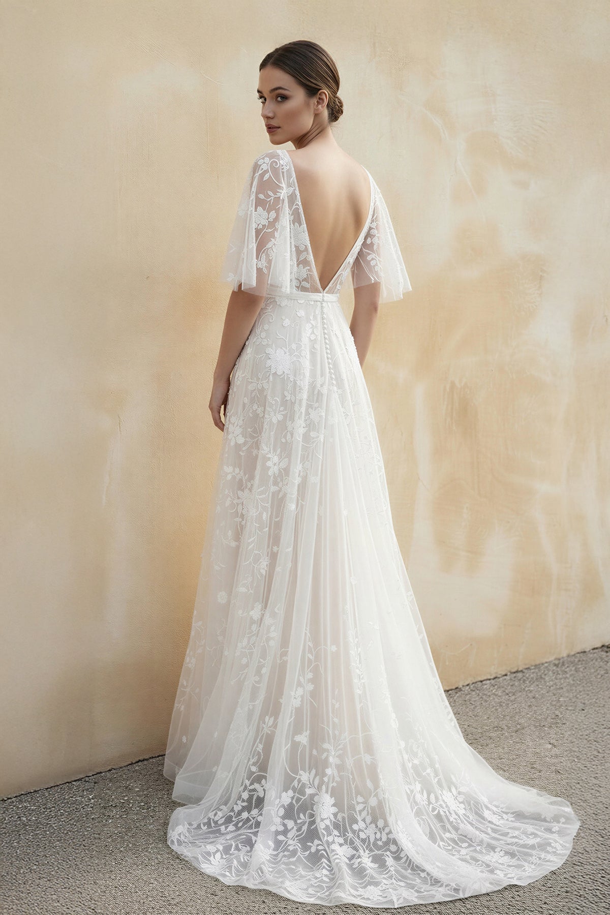 romantic lace bridesmaid dresses Wedding dress Procella main image 0
