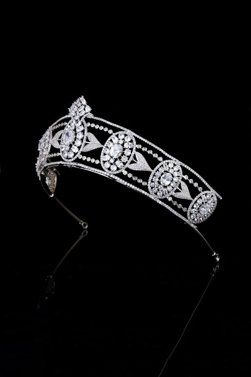 Vintage Copper Zircon Crown - KissProm