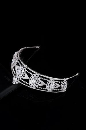 Vintage Copper Zircon Crown - KissProm