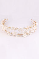 White Flowers Bridal Headpieces - KissProm