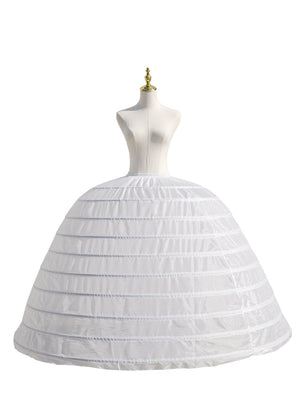 Women Super Deluxe 9 Hoop Petticoats