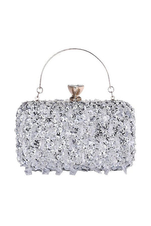 Women’s Beaded Sequined Evening Clutch Bags - KissProm