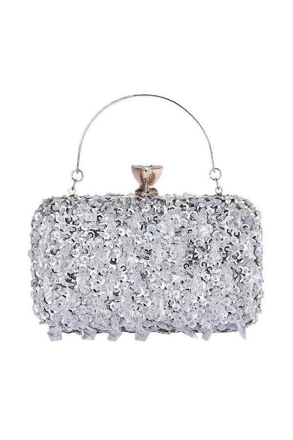 Women’s Beaded Sequined Evening Clutch Bags - KissProm