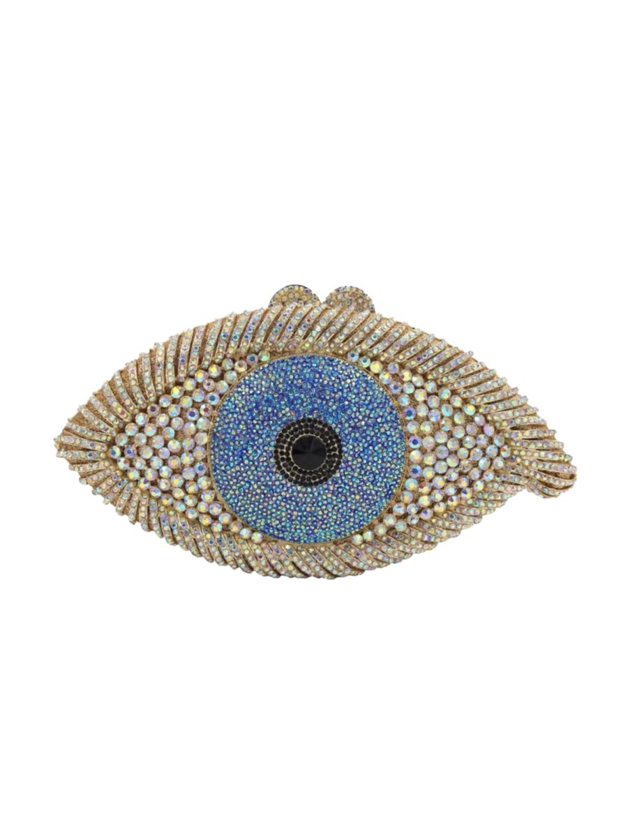 Women’s EYE SEE U Rhinestone Evening Clutch bags Handmade - KissProm