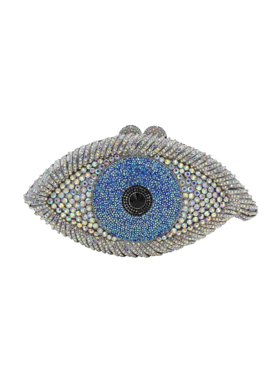 Women’s EYE SEE U Rhinestone Evening Clutch bags Handmade - KissProm