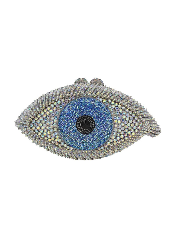 Women’s EYE SEE U Rhinestone Evening Clutch bags Handmade - KissProm