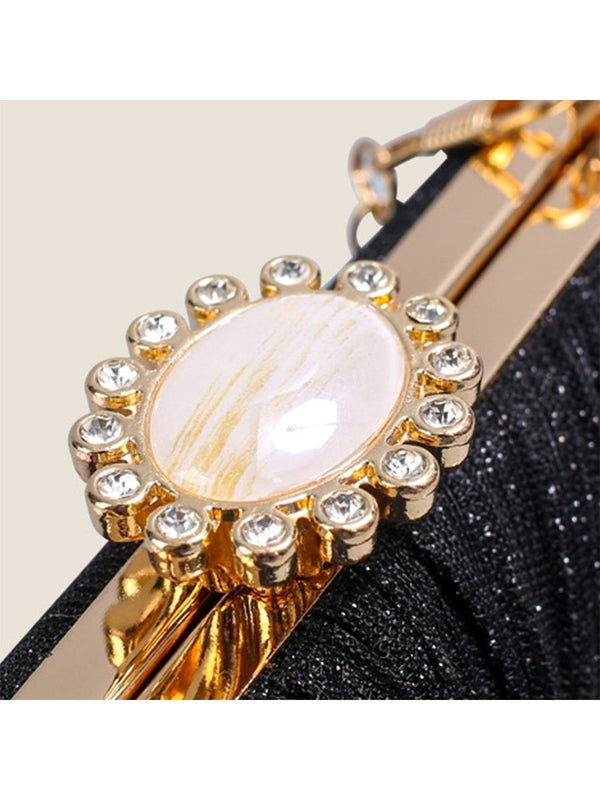Women’s Large Rhinestone Evening Clutch Bags - KissProm